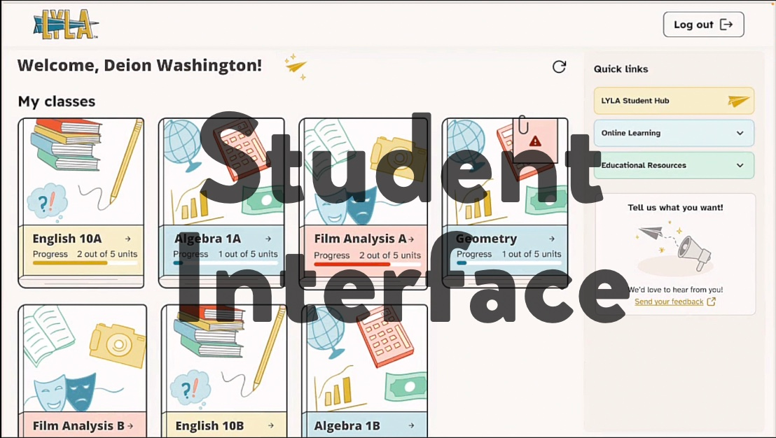 &nbsp&nbspStudent Interface Basics